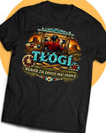 Tłʼógí Clan T-Shirt – Weaver / Zia Grassy Mat People