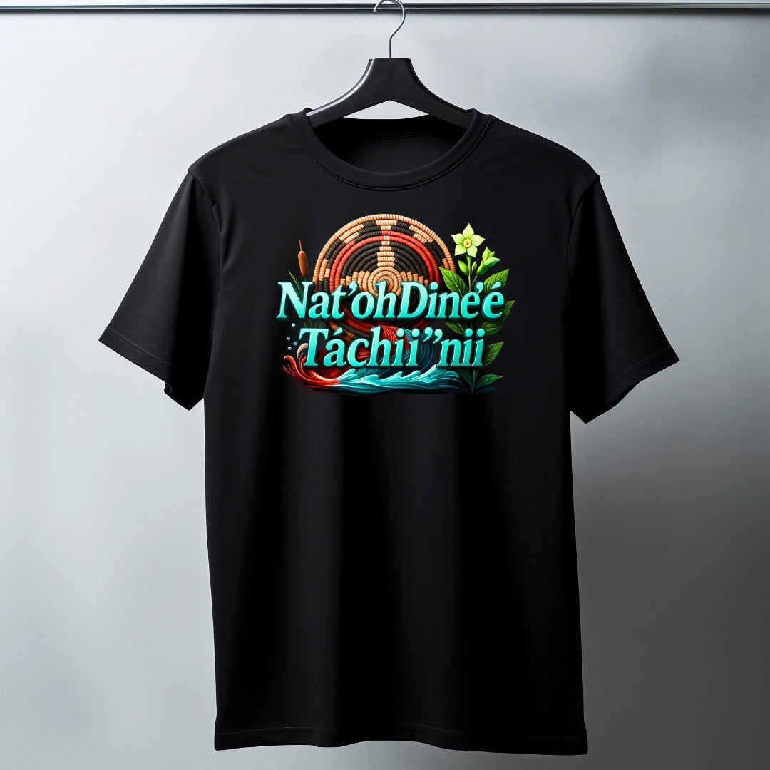 Naʼoh Dinéʼé + Táchiiʼnii Clan T-Shirt – Combo Clan Design