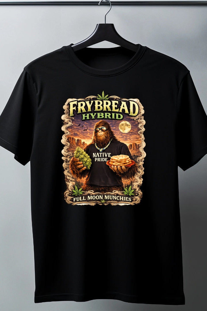 Frybread Hybrid T Shirt – Full Moon Munchies