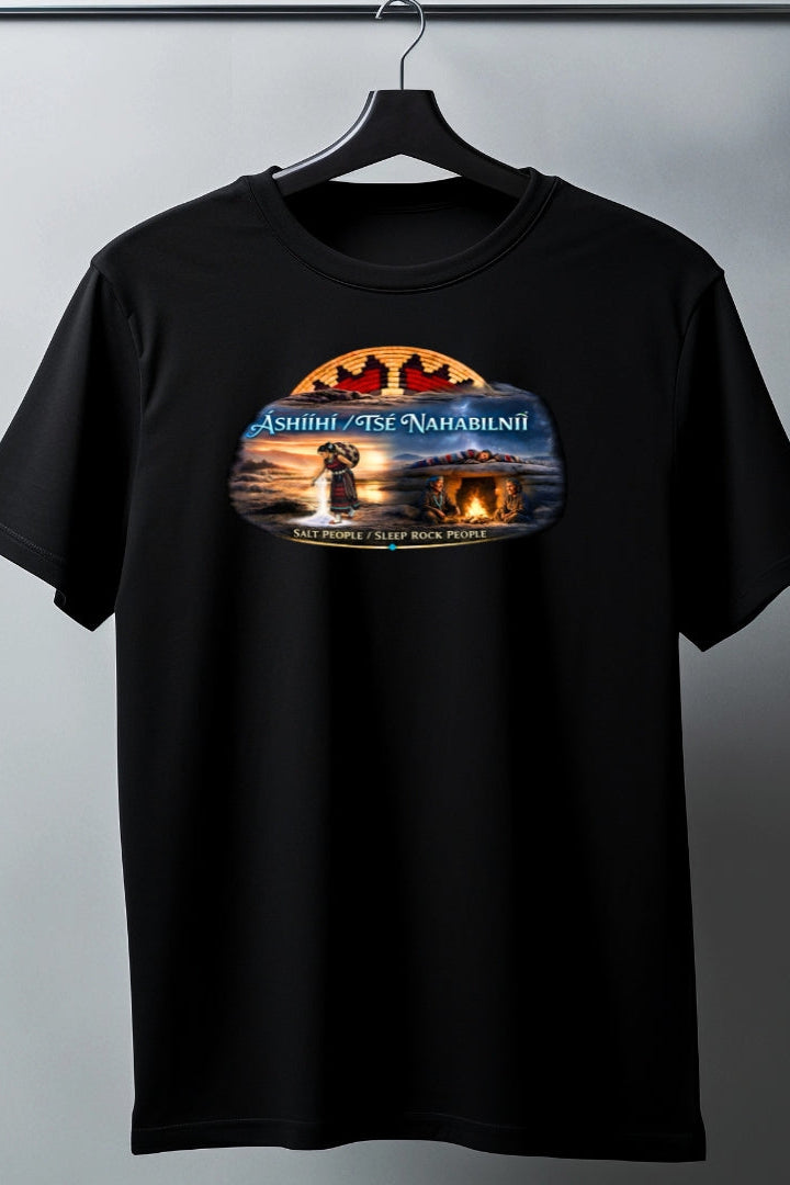 Áshįįhí x Tsé Nahabiłnii T Shirt – Born From Both Sides