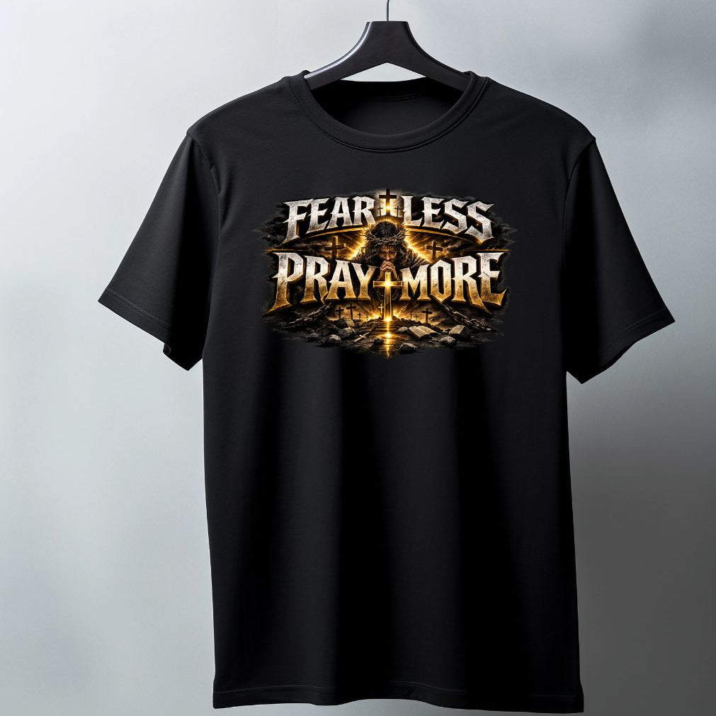 Fearless Pray More Tee