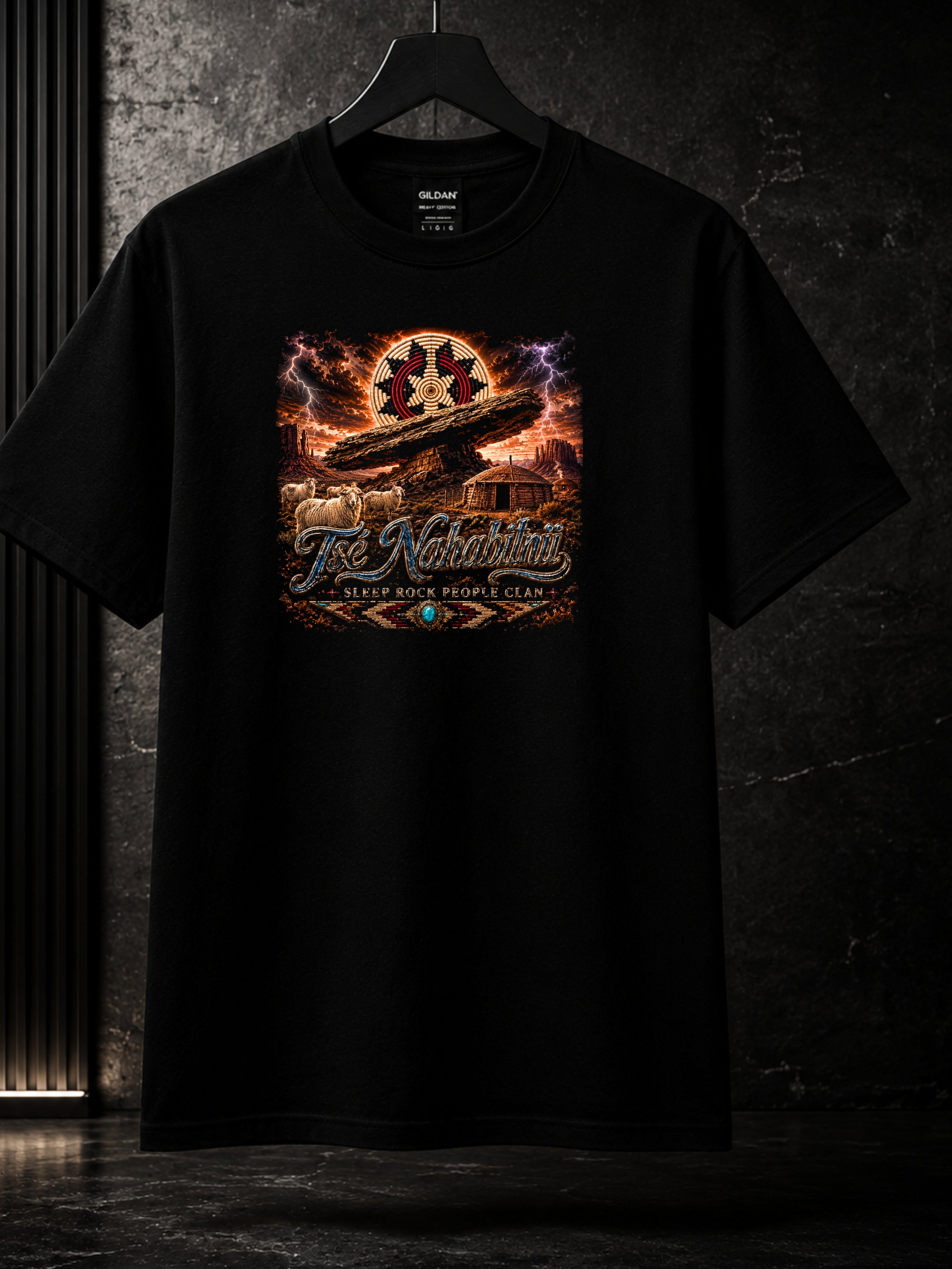 Tsé Nádahiłnii | Sleep Rock People Clan Shirt
