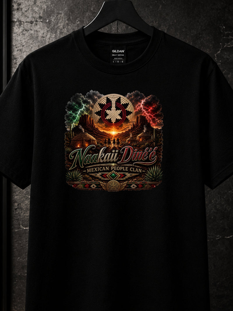 Naakaii Diné’é Clan Tee – Mexican People Clan
