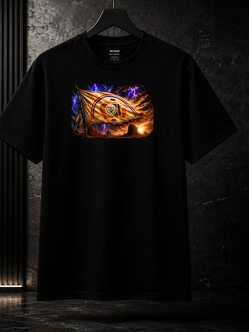 Navajo nation Flag Lightning T-Shirt