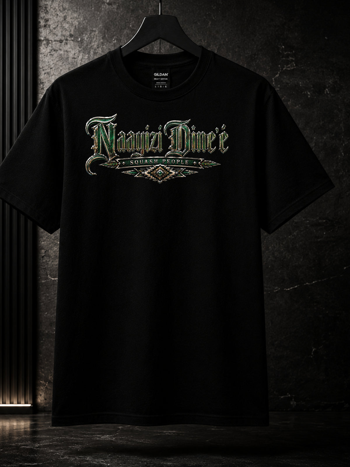 Diné Press™ | Clan Collection | Naayizí Diné’é | Squash People | Emerald