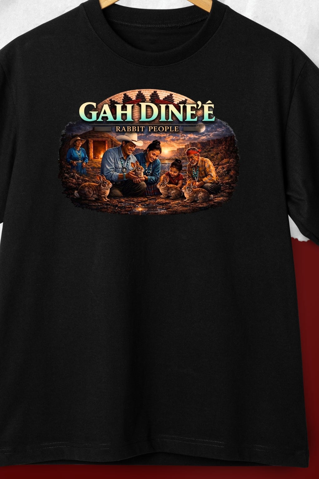 Gah Dine’é Clan T Shirt – Rabbit People