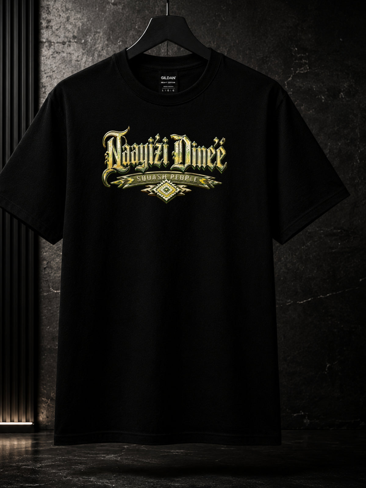 Diné Press™ | Clan Collection | Naayizí Diné’é | Squash People | Gold